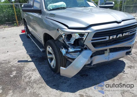2019 Ram 1500 Big Horn/Lone Star from USA, damaged, VIN 1C6SRFFT1KN651816